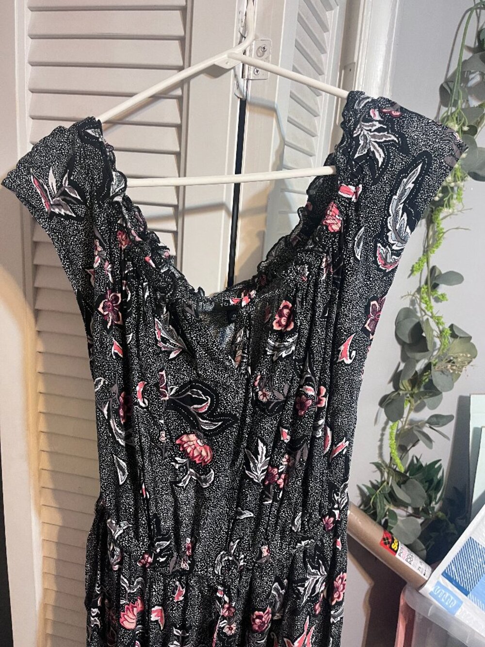 Torrid size 0 Off Shoulder Maxi Dress with Side Slits